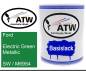 Preview: Ford, Electric Green Metallic, SW / M6954: 1L Lackdose, von ATW Autoteile West.